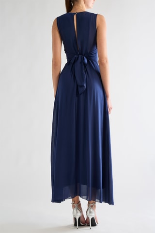 Robe longue - Bleu marine