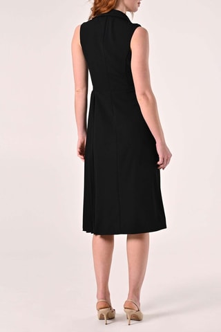 Robe portefeuille - Noir