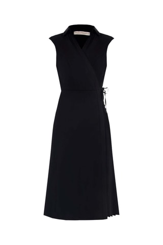 Robe portefeuille - Noir