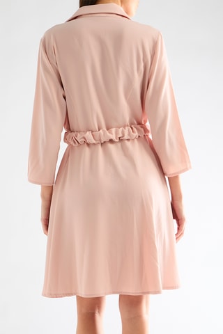 Robe chemise - Rose poudré
