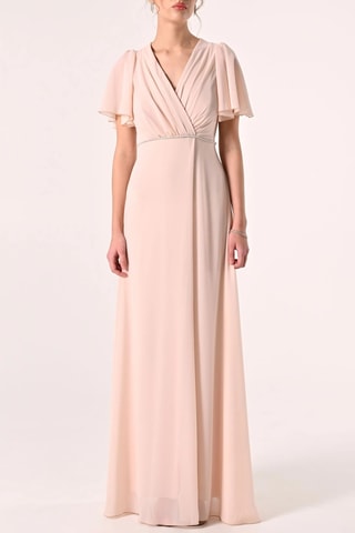 Robe portefeuille - Nude