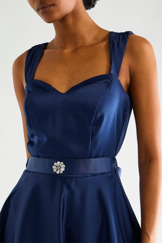 Robe patineuse - Bleu marine