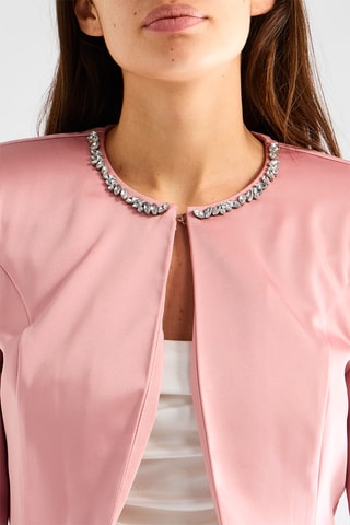 Veste cropped - Rose