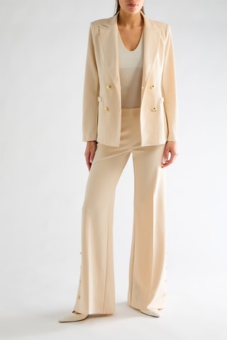 Pantalon wide legs - Beige