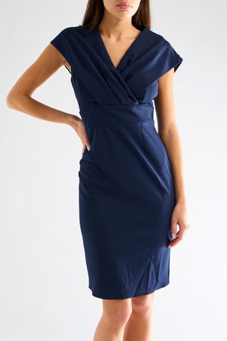 Robe fourreau - Bleu