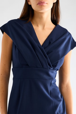 Robe fourreau - Bleu