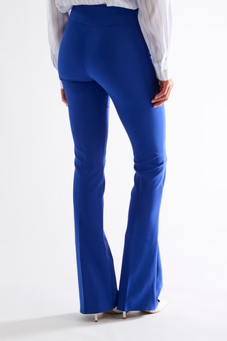 Pantalon taille haute - Bleu roi
