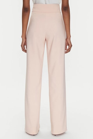 Pantalon taille haute - Rose