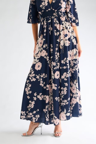 Robe longue - Bleu marine