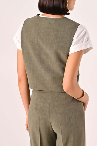 Gilet de costume - Kaki