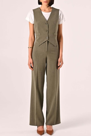 Gilet de costume - Kaki