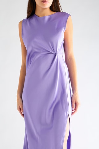 Robe midi - Violet