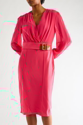 Robe droite - Fuchsia