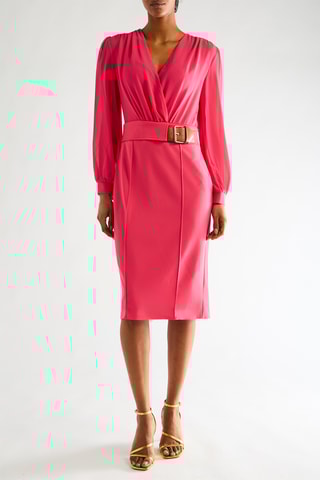 Robe droite - Fuchsia