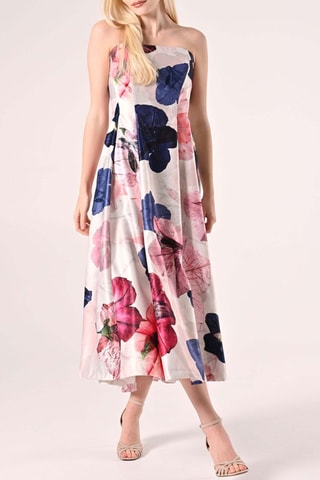 Robe midi - Rose