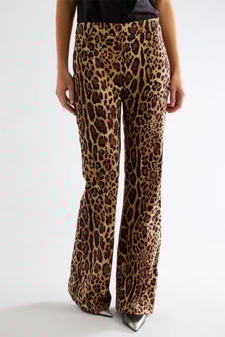 Pantalon taille haute - Noir