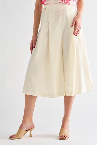 Jupe-culotte - Blanc