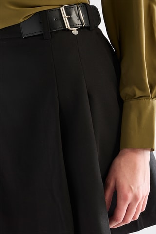 Jupe plissée - Noir