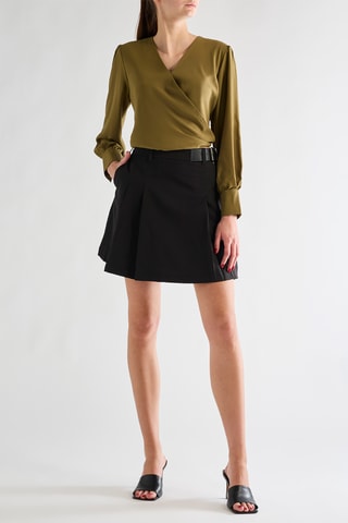 Jupe plissée - Noir