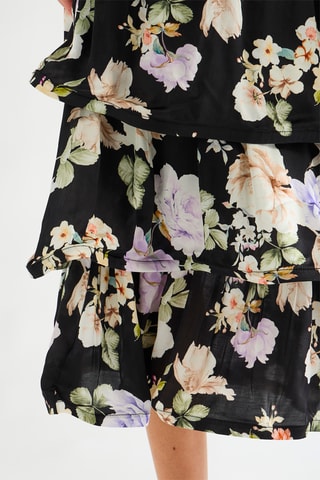 Jupe volantée - Noir