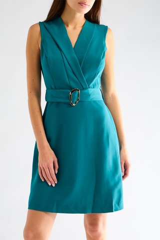 Robe patineuse - Vert émeraude