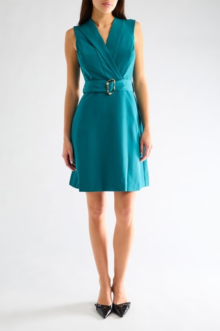 Robe patineuse - Vert émeraude