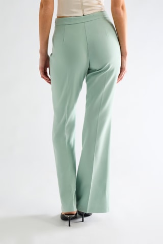 Pantalon taille haute - Vert d’eau