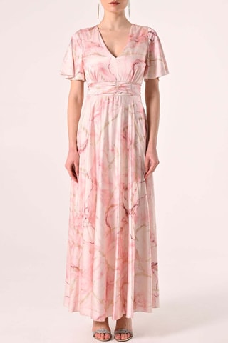 Robe longue - Rose poudré