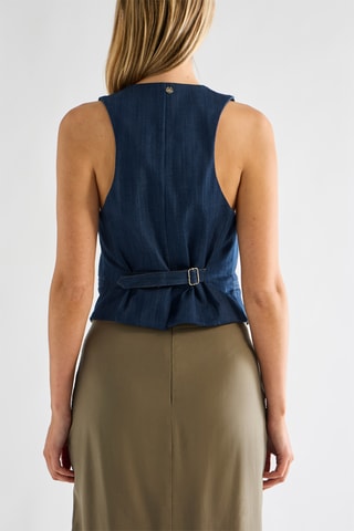Gilet de costume - Bleu pétrole