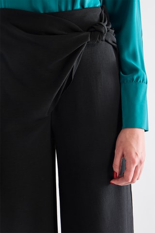 Pantalon taille haute - Noir
