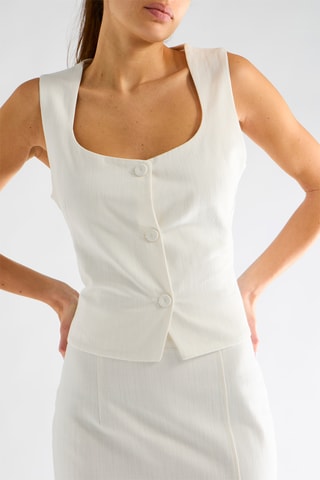 Gilet de costume - Blanc