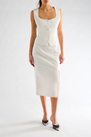 Gilet de costume - Blanc