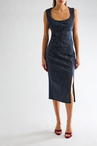 Gilet de costume - Bleu marine