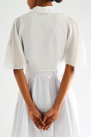 Boléro noué - Blanc