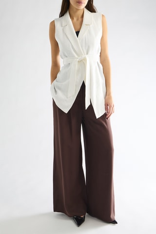 Veste sans manches - Blanc