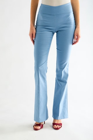 Pantalon taille haute - Ciel