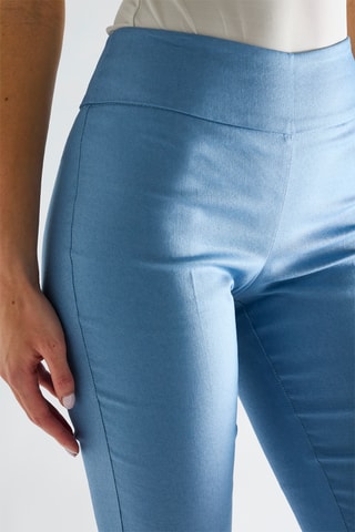 Pantalon taille haute - Ciel