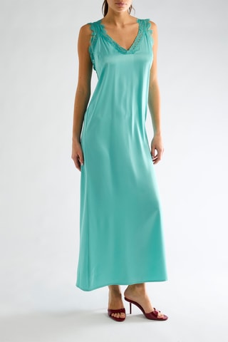 Robe longue - Turquoise