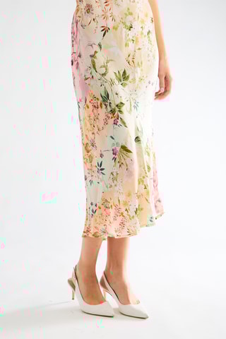Robe midi - Multicolore