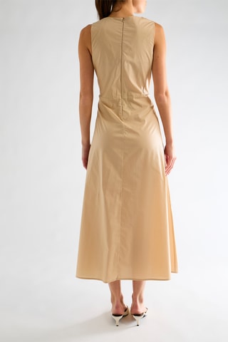 Robe midi - Beige