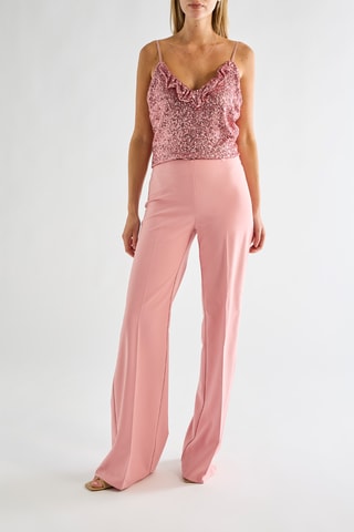 Caraco à sequins - Rose