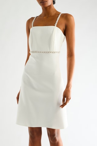 Robe droite - Blanc