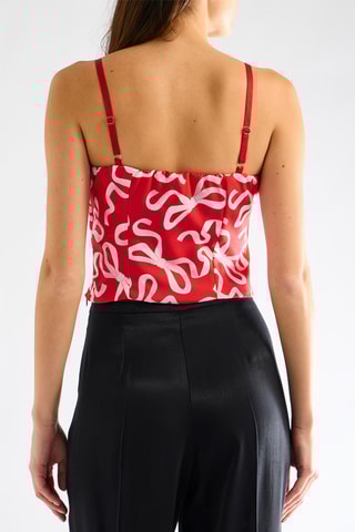 Crop top - Rouge