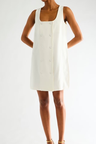Robe droite - Blanc