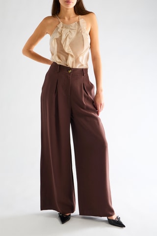 Pantalon - Marron foncé