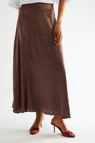 Jupe longue - Marron foncé