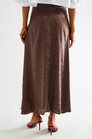 Jupe longue - Marron foncé