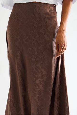 Jupe longue - Marron foncé