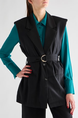 Veste sans manches - Noir