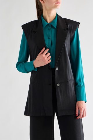 Veste sans manches - Noir